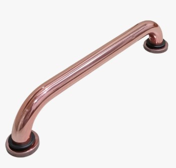 BARRA  APOIO 50 CM ALUMINIO ROSE